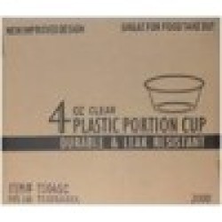 4oz Souffle Cups - 2000/Case