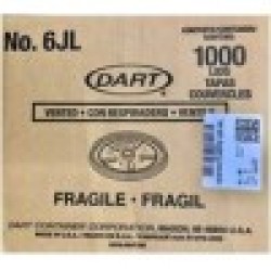 6JL Dart Container Lid (For 4oz Soup Con.)-1000/Case