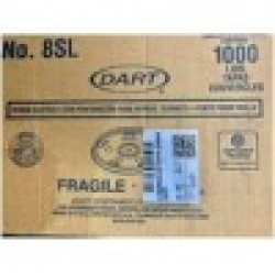 8SL/8JL Dart Cup Lid (For 8oz Cup)-1000/Case