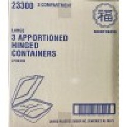 3 Apportioned Foam Container (9.25x8x2.75)-200/Case 3 Apportioned Foam Container (9.25x8x2.75)-200/Case