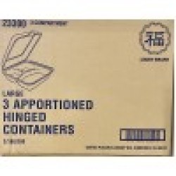 3-Comp. Container (Lucky)-200/Case