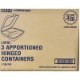 3-Comp. Container (Lucky)-200/Case