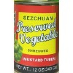 Preserved Vegetable (Cha Choy See)-12oz/Can