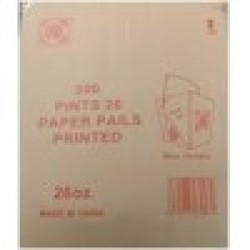 26oz Food Pail - 500/Case