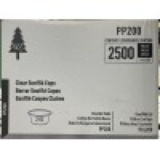 2oz Clear Souffle Cups (Portion) -2500/Case