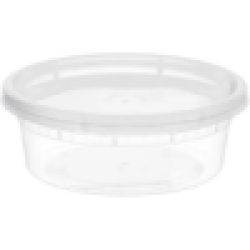 8oz Soup Container w/Lid (WY)-240Sets/Case
