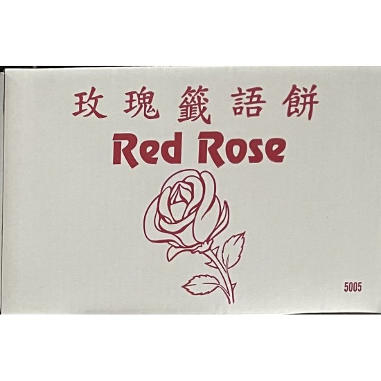 Red Rose Fortune Cookies 