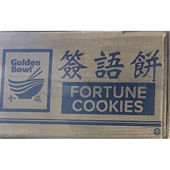 Golden Bowl Fortune Cookies / Box