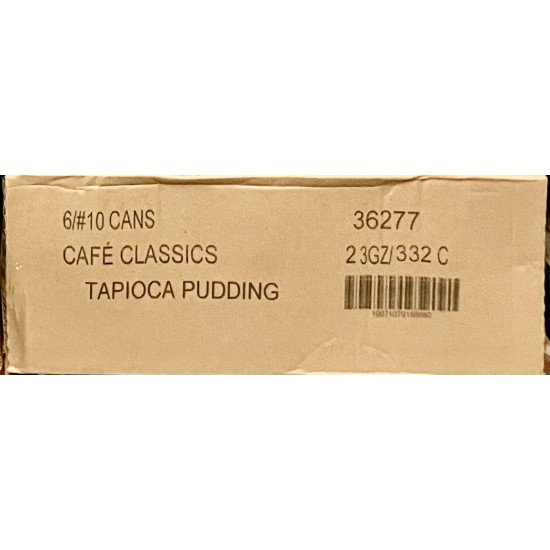 Tapioca Pudding (Cafe Classic)-6cans/Case