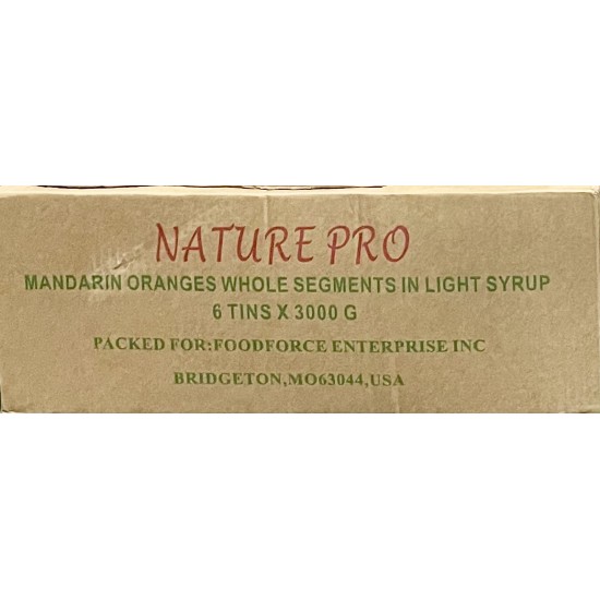 Mandarin Orange Slice (Nature Pro)-6cans/Case