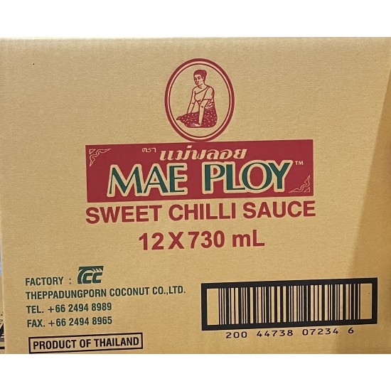 Sweet Chilli Sauce (MAE PLOY) - 12x730ML/Case