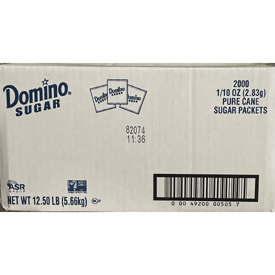 Sugar Packets (Domino) - 2000pk/Case