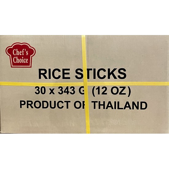 Rice Sticks (Chef's Choice) 3MM (M)/30x12oz/Case