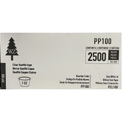 1oz Souffle Cups (Portion) - 2500/Case