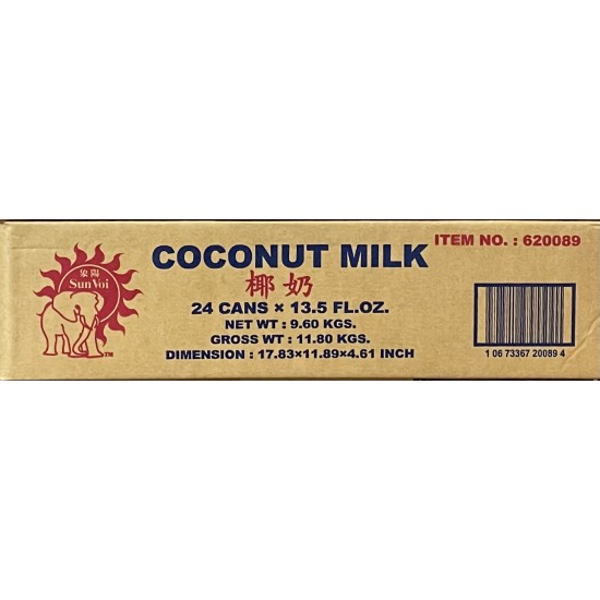 Coconut Milk (Sun Voi) - 24x13.5oz/Case