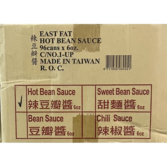 Hot Bean Sauce (TF) - 96x6oz/Case