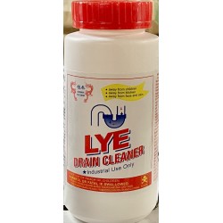 Drain Cleaner (Lye) - 12x18oz/Case