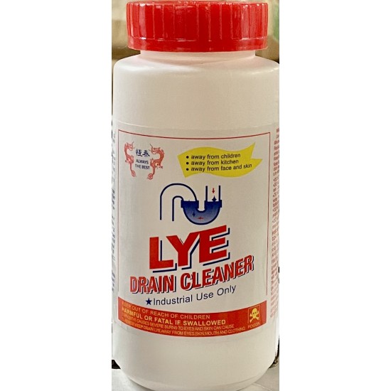 Drain Cleaner (Lye) - 12x18oz/Case