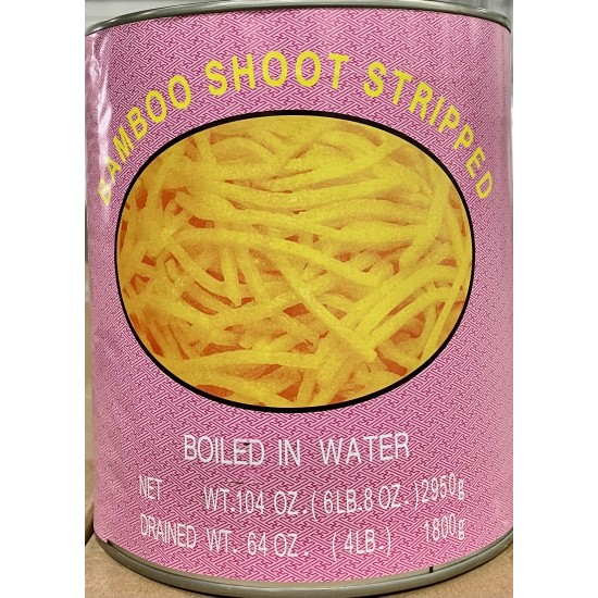 Stripped Bamboo Shoots (Elephant King)-6Cans/Case