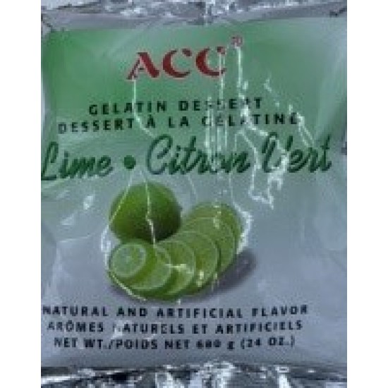 Lime Gelatin - 12x1.5LB/Case