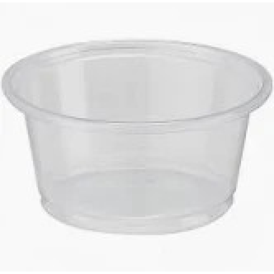 2oz Clear Souffle Cups (Portion) -2500/Case