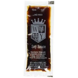Soy Sauce Pack (WY) - 500/Case