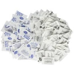 Salt Packets - 3000 Packets/Case