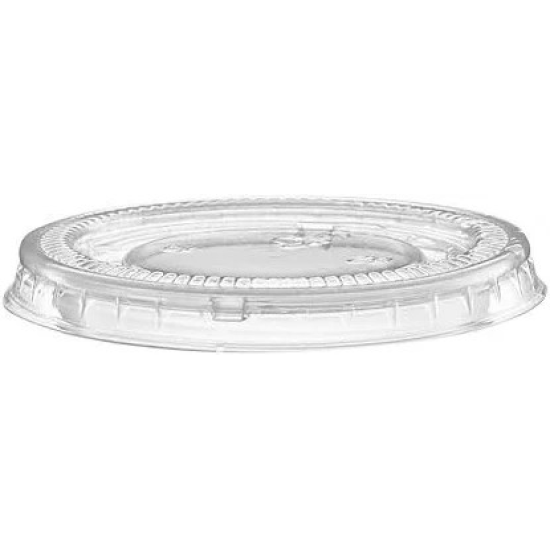 2oz Clear Souffle Lids (Portion) -2500/Case