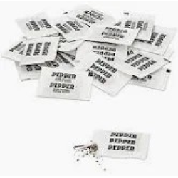 Black Pepper Packets - 3000 Packets/Case