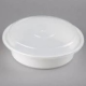 23oz Round Mic. Container (White) (WY)-150/Case