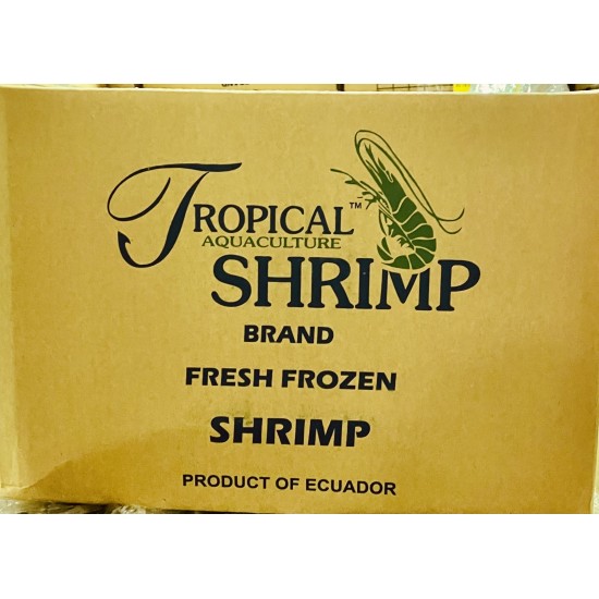 41-50 Ecuador Shrimp - 50LB/Case